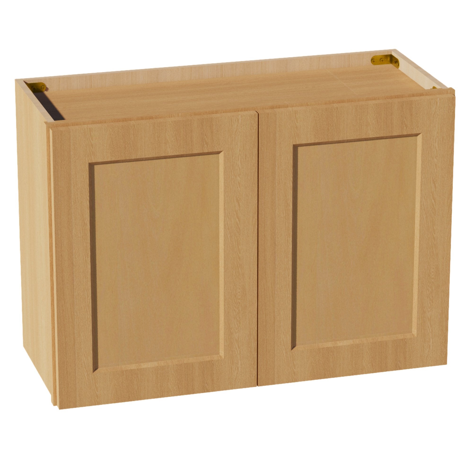 HT-W3021: Timber Wood Shaker 30"W x 21"H 2 Doors Standard Wall Bridge Cabinet